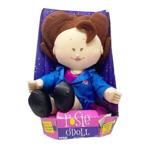 ROSIE O'DOLL TYCO 1997 Vintage Talking Plush Rosie O'Donnell Doll